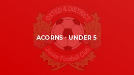 Acorns - Under 5