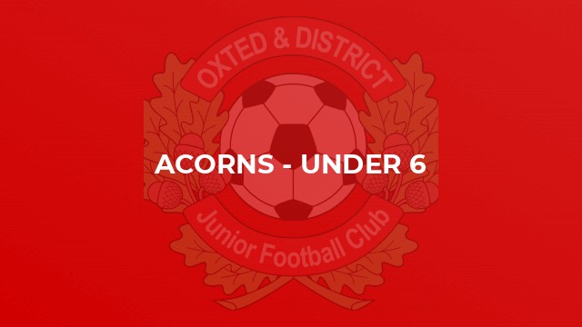 Acorns - Under 6