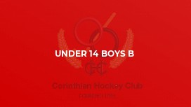 Under 14 Boys B