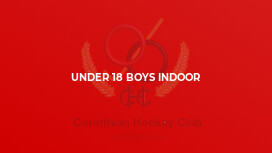 Under 18 Boys Indoor