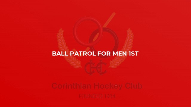 Ball Patrol for Men 1st