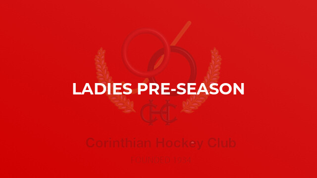 Ladies pre-season
