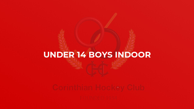 Under 14 Boys Indoor
