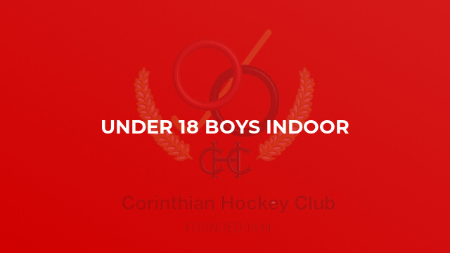 Under 18 Boys Indoor