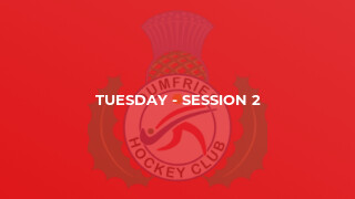 Tuesday - Session 2