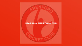 U14s SIR ALISTER COOK CUP