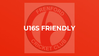 U16s Friendly