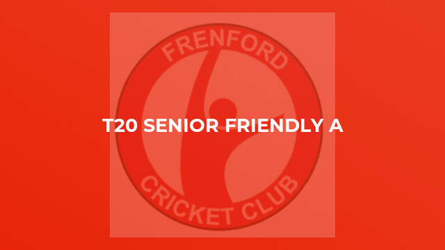 T20 Senior Friendly A