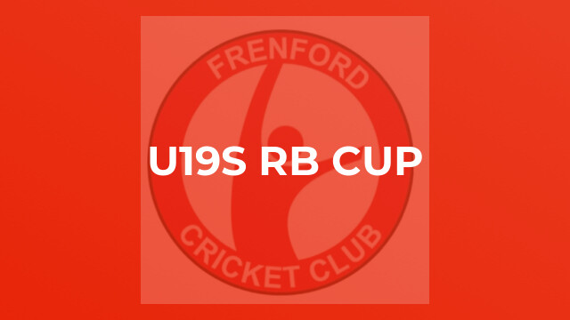 U19s RB CUP