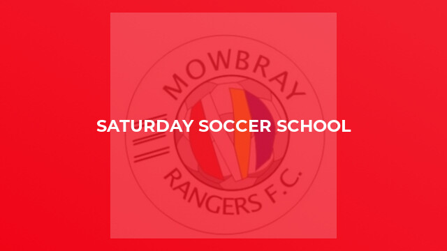 Saturday Soccer School