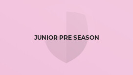Junior Pre Season