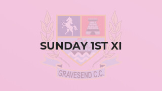 Sunday 1st XI