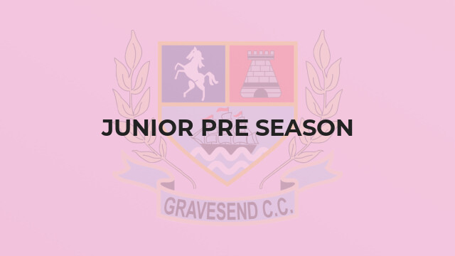 Junior Pre Season