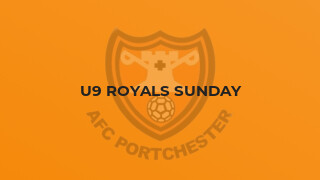 U9 Royals Sunday