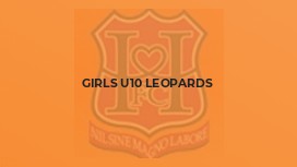 Girls U10 Leopards