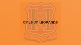 Girls U11 Leopards