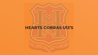 Hearts Cobras U13’s