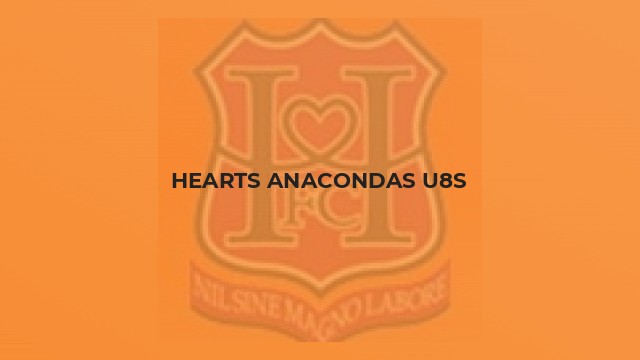 Hearts Anacondas U8s