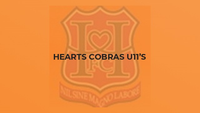 Hearts Cobras U11’s