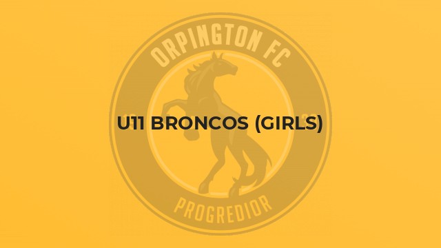 U11 Broncos (girls)