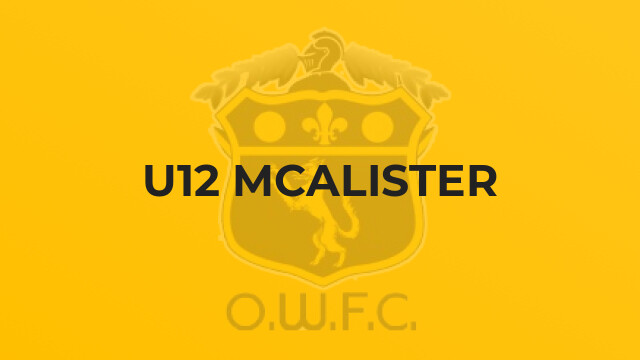 U12 McAlister