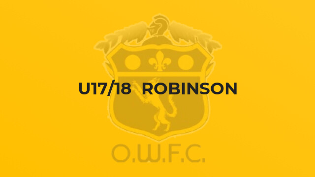 U17/18  Robinson