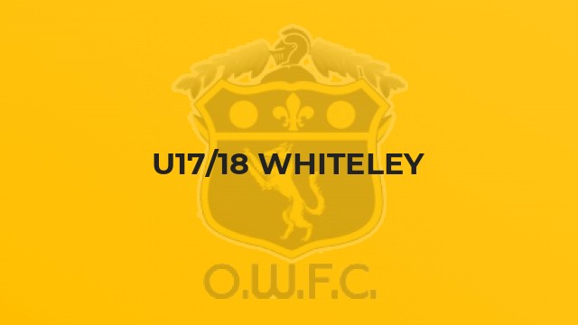 U17/18 Whiteley